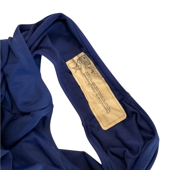 You Dian Navy Blue One Piece Bathing Suit Size XL NWT - Picture 15 of 16